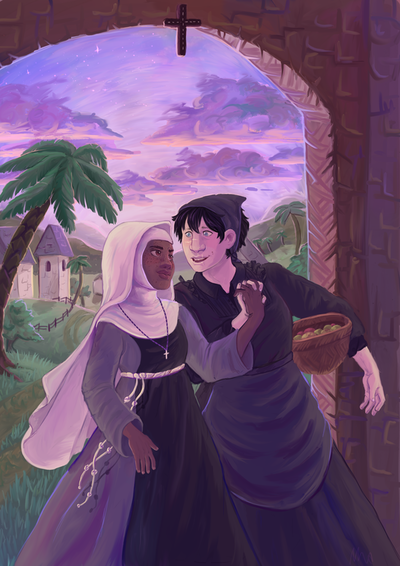 Guest Art for the comic Unconvent (discontinued)